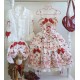 Antique Doll Strawberry Cake Bouquet Blouse JSK and OP(Reservation/3 Colours/Full Payment Without Shipping)